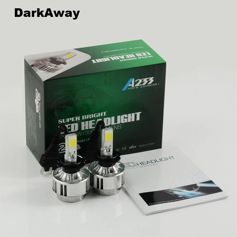 LED Car Headlight A233-H7 -7 DarkAway