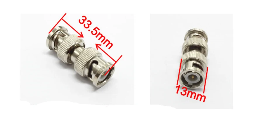 10 шт. BNC JR-B11 штекер BNC прямой штекер BNC разъем для системы видеонаблюдения