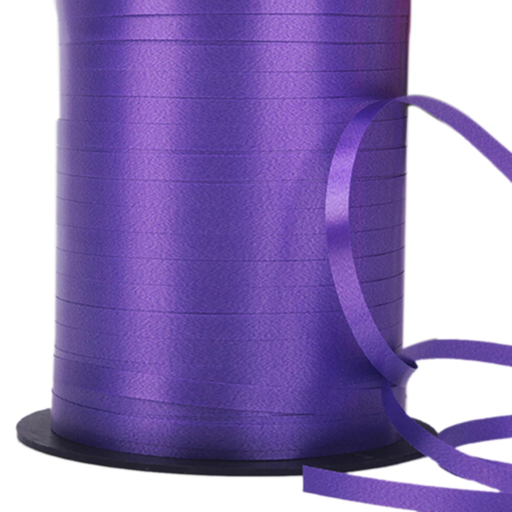 Воздушные шары ленты лента-лазер для вечерние украшения подарки на день рождения DIY упаковка свадебные украшения фольги атласные ленты аксессуары - Цвет: Purple
