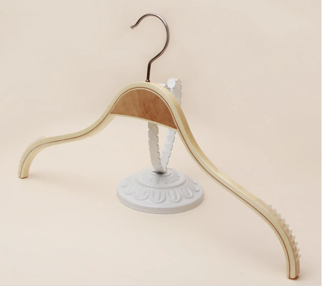 

(Free Shipping) Natural Plywood Coats Hanger with Antisilp Groove / Man's Style (10 pieces/ lot)