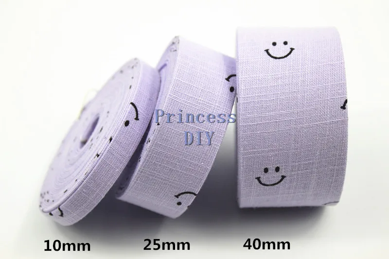 Лента из хлопка светло фиолетовая 5 м/лот 10 25 40 мм|ribbon tape|tape fabricribbon ribbon |
