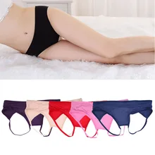 Модные Экзотические Однотонные трусы для женщин, сексуальные кружевные трусики с открытой промежностью и открытой спиной, нижнее белье, женские трусики с вырезами