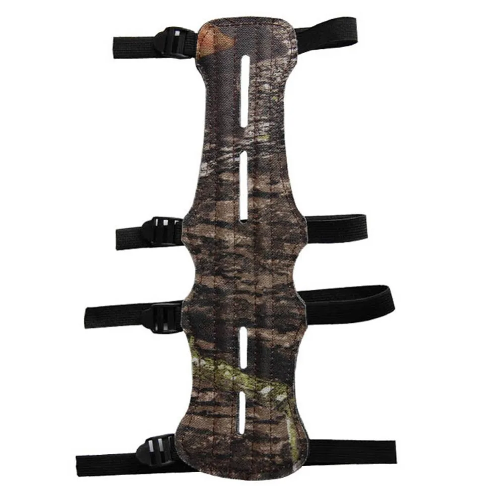 New Maverick hunting Camo Armguard Lengthen Leather Shooting Archery