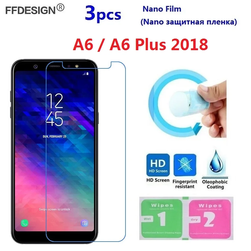 

Nano Protective Film For Samsung Galaxy A6 Plus 2018 (Not Glass) Screen Protector For Samsung A6 Plus 2018 Screen Protect Foil