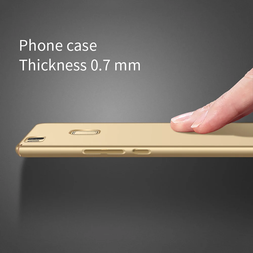 Naxtop ультра тонкий жесткий ПК Бампер полный корпус защитный чехол для huawei P30 P20 P10 P9