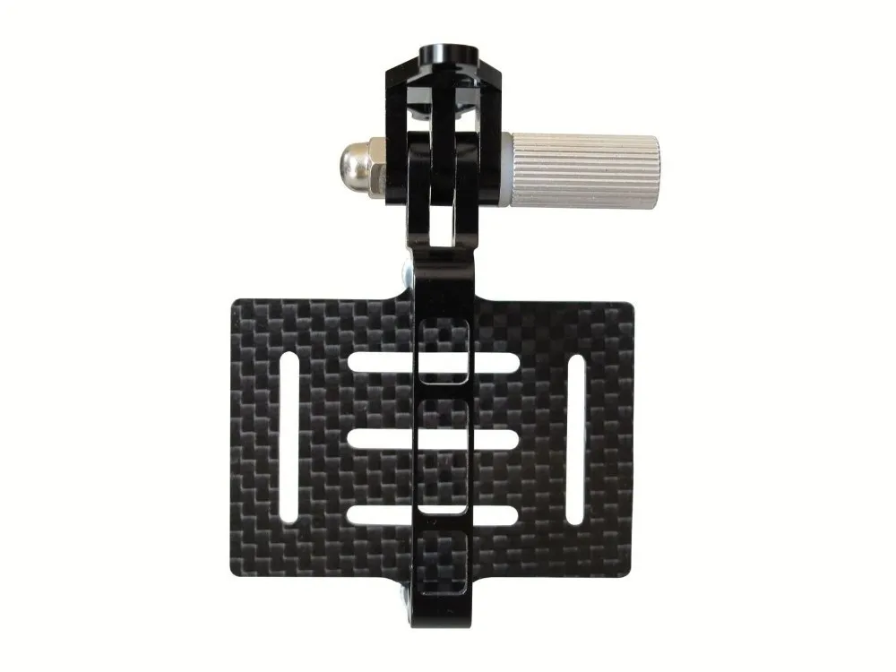 Carbon Fiber Anti-Vibration PTZ Plate Mount for Gopro Hero Action Cameras for DJI Phantom 1 2 FPV Drone Quadcopter Gimbal Mount