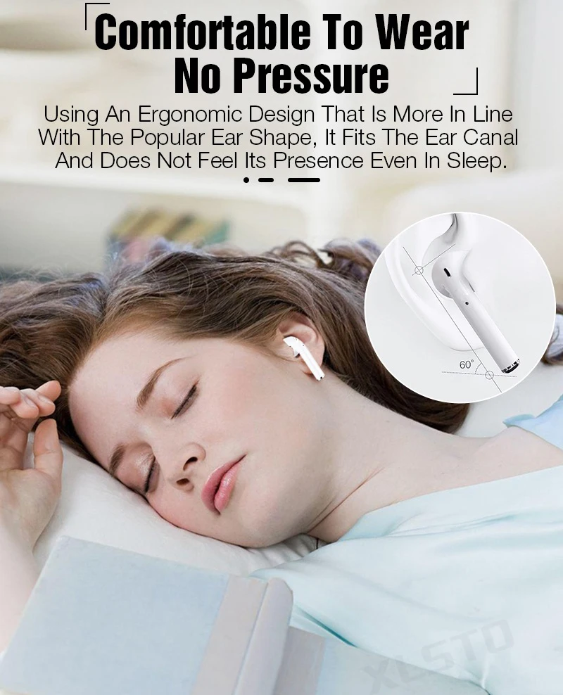 2019 Newest V8 TWS Bluetooth Headset With Pop-ups Window Wireless Bluetooth 5.0 Touch Earphones PK i10 i12 Earphones For iPhone (3)