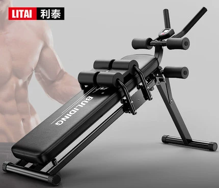 US $225.00 TB202 Supine plate abdominal device lazy  abdominal exercise machine thin waist fitness equipment home stomach reduction