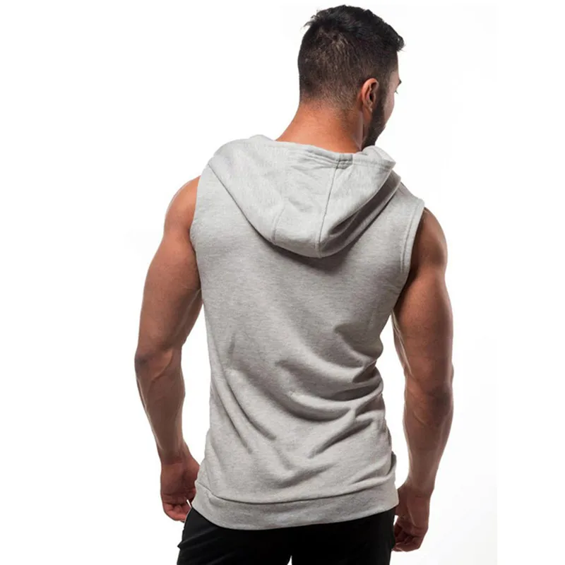 Cotton Bodybuilding Hoodie for Men | Clothing