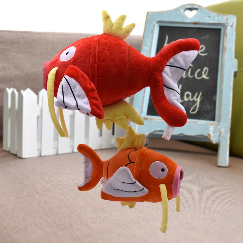 28 см Magikarp плюшевые игрушки Magikarp Peluche Fish Brinquedos мягкие игрушки животные куклы модные Мультяшные плюшевые игрушки для детей