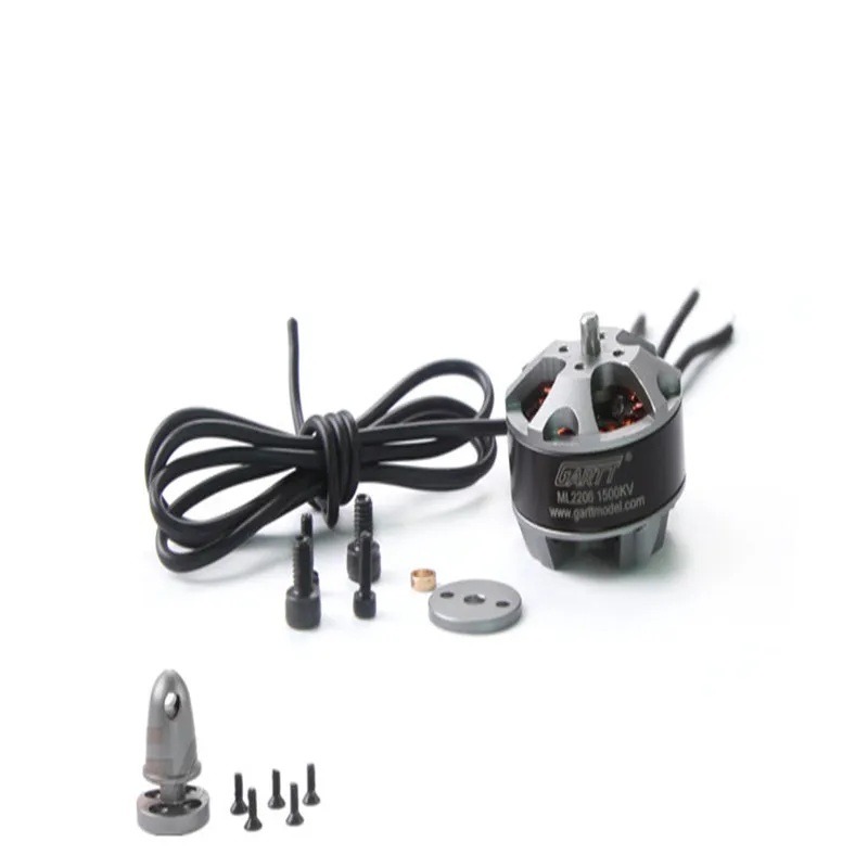 Бесщеточный двигатель GARTT ML 2206 1500KV с адаптером prop для квадрокоптера QAV 210 250 300