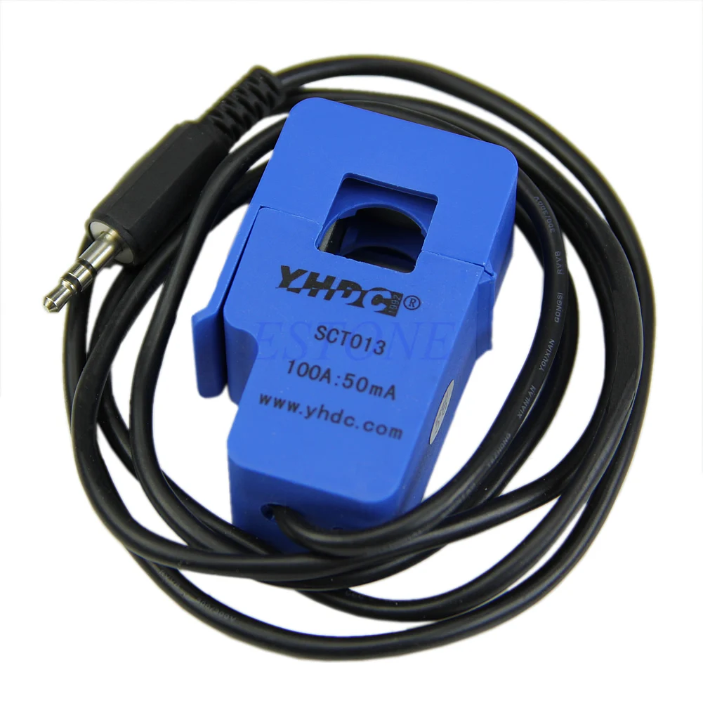

Non-invasive 0A-100A AC Sensor Split Core Current Transformer SCT-013-000