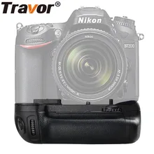 Travor Batterie Vertical Holder Grip Pour Nikon D7100 D7200 DSLR caméra travail avec EN-EL15 batterie comme MB-D15 MBD15 MB D15
