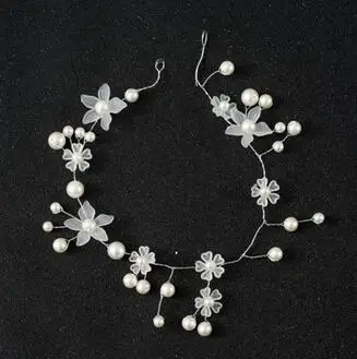 accessories hair crystl hairbands tiara headbands bouquet crown pearl bridal crystal handmade metal