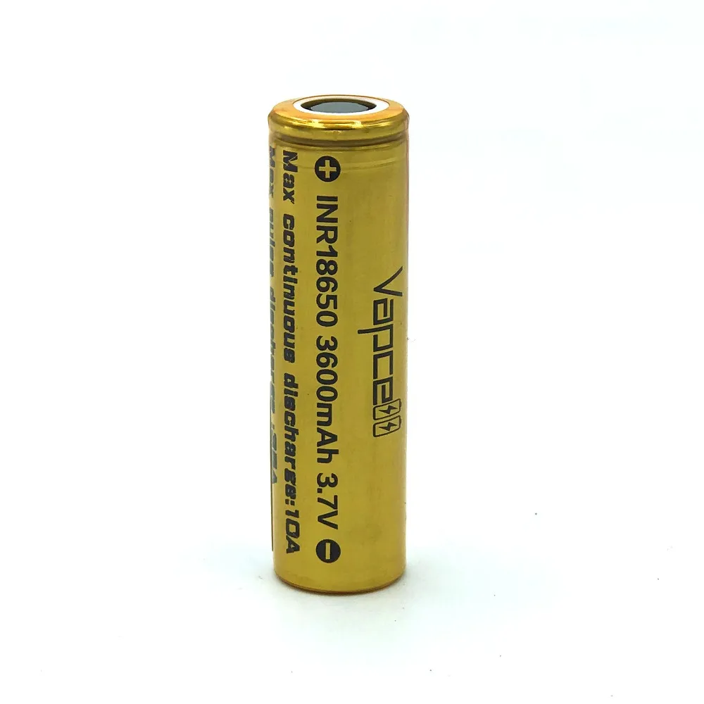 2 шт VAPCELL 18650 3600mAh 35A 3,7 V перезаряжаемая литиевая батарея высокой мощности vs keeppower дымовая E-CIG