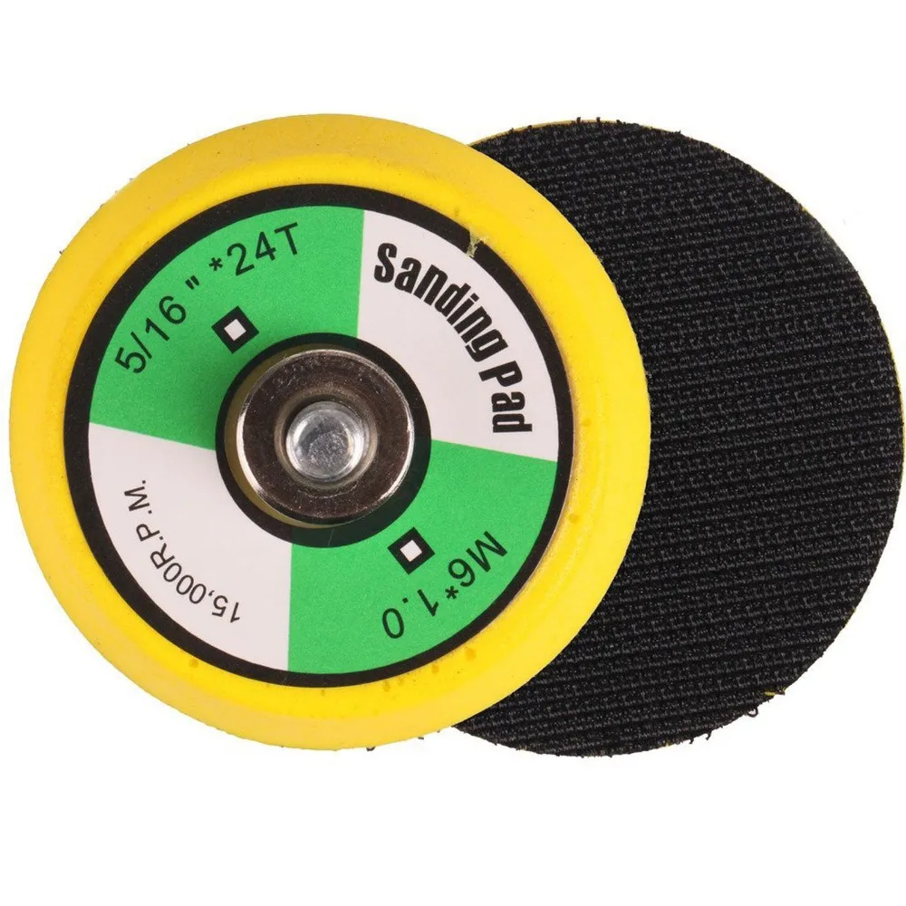 SPTA 2Inch/3inch/4inch/5inch/6inch PU Hook&Loop Backer Backing Pad For