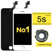 30 pcs aaa grau nenhum pixel morto substituição da tela do lcd para o iphone 5s frete grátis