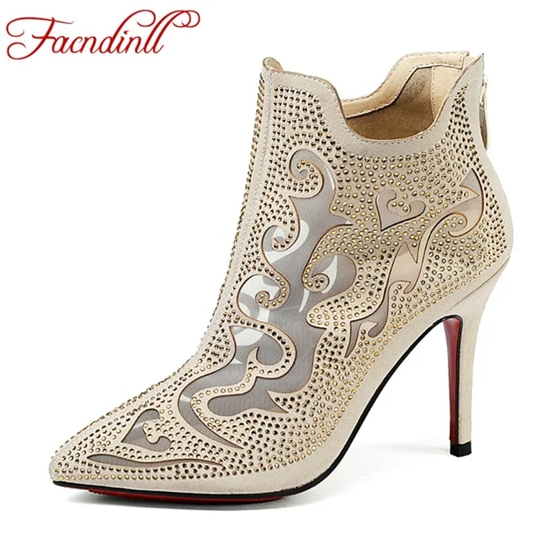 pointed toe high heel sandals