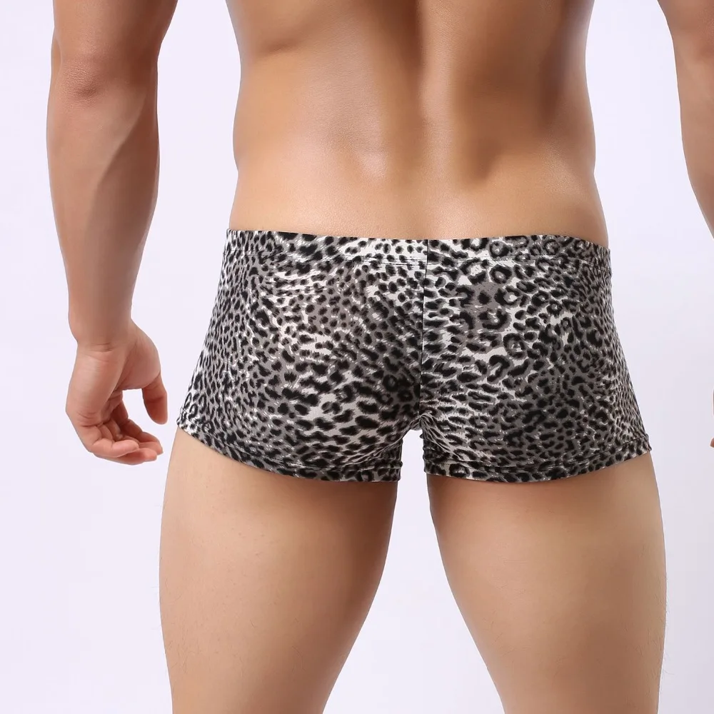 Buy Men Seamless Breathable Polyester Boxers Sexy Mens