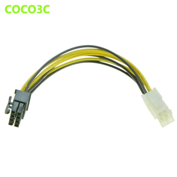 

8 Pin Male to 6Pin Female Power supply Cable 4PINx2 CPU ATX for PCIe GTX480 GTX260 GTX 280 9800GT 9800GX2 GTX295 video card