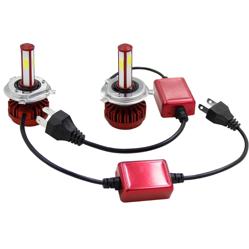 2x NEW H4 9003 HB2 160W 18000LM LED Headlight Kit Hi/Lo Beam Bulbs 6000K