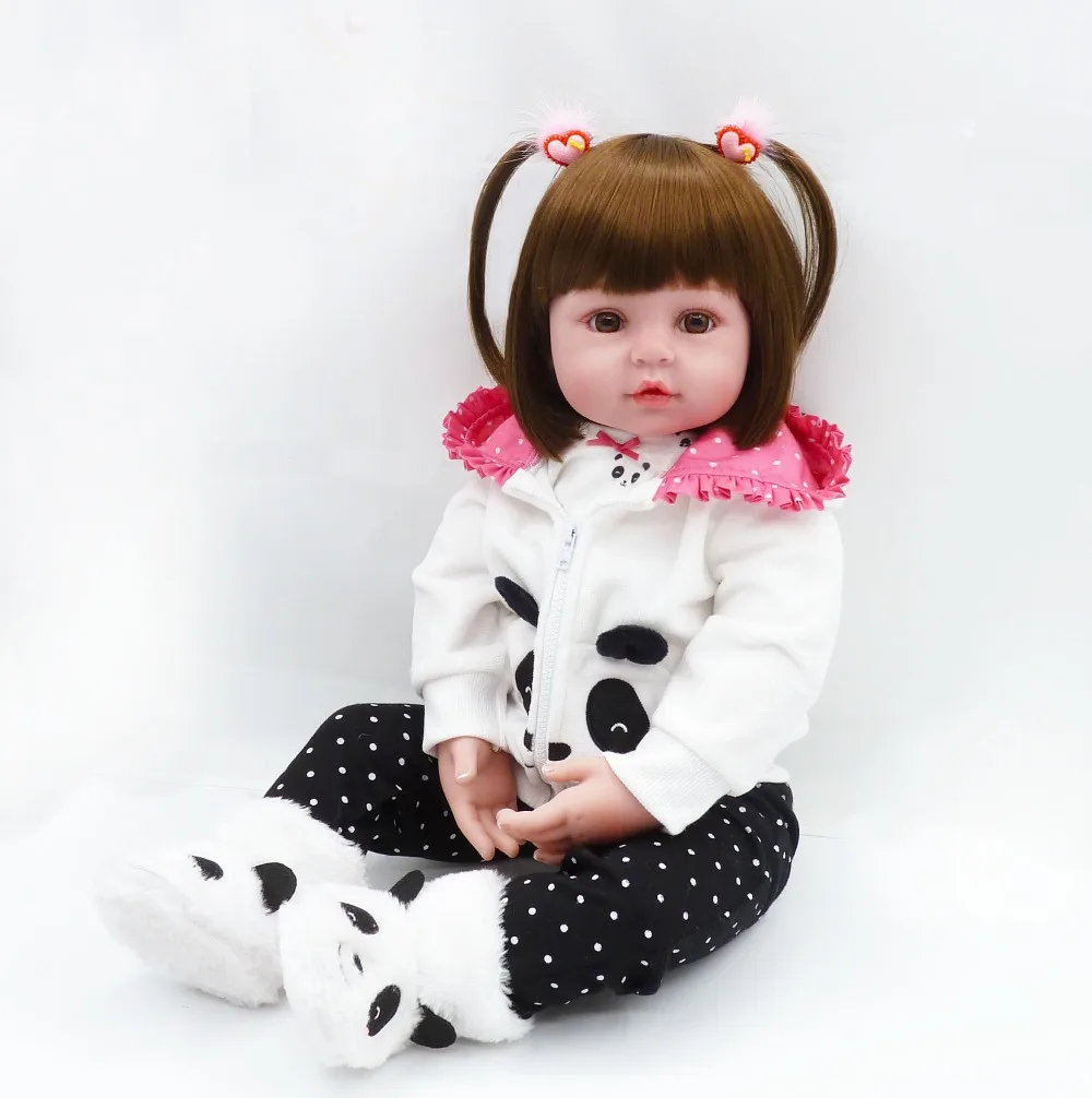 

Bebe reborn doll 60cm Baby girl reborn toddler Dolls soft Silicone Boneca Reborn Brinquedos children's day gifts toys