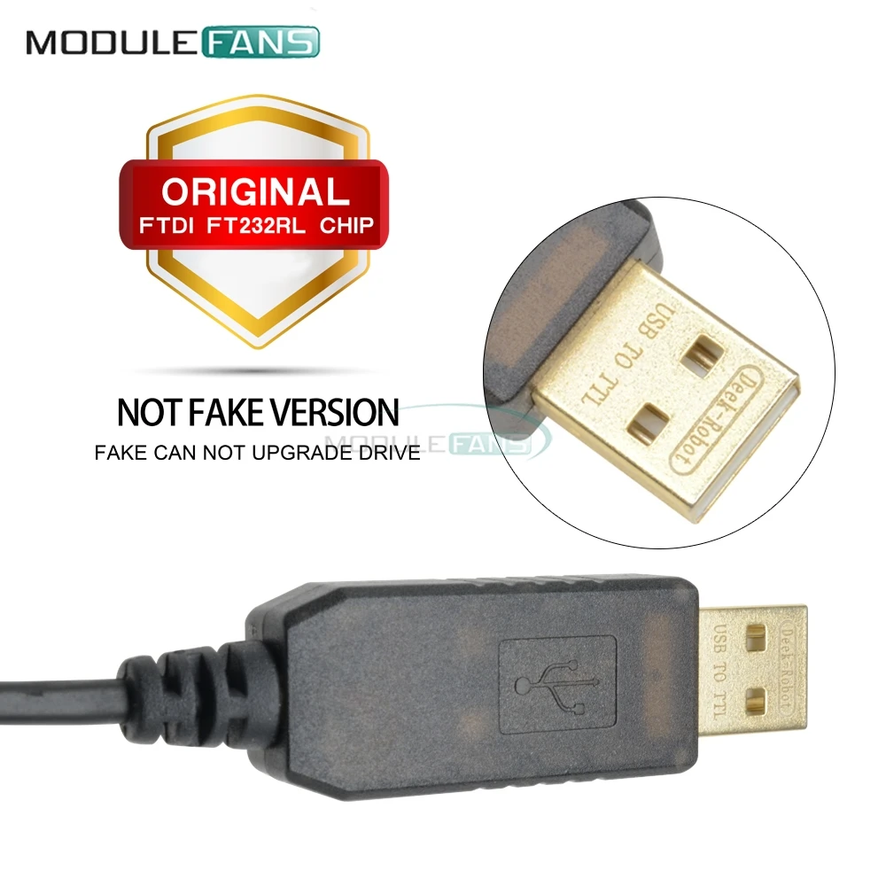 6P FTDI FT232RL FT232 USB для ttl RS232 серийный 6PIN провод адаптер модуль скачать кабель для Arduino Raspberry Pi 1 м 100 см