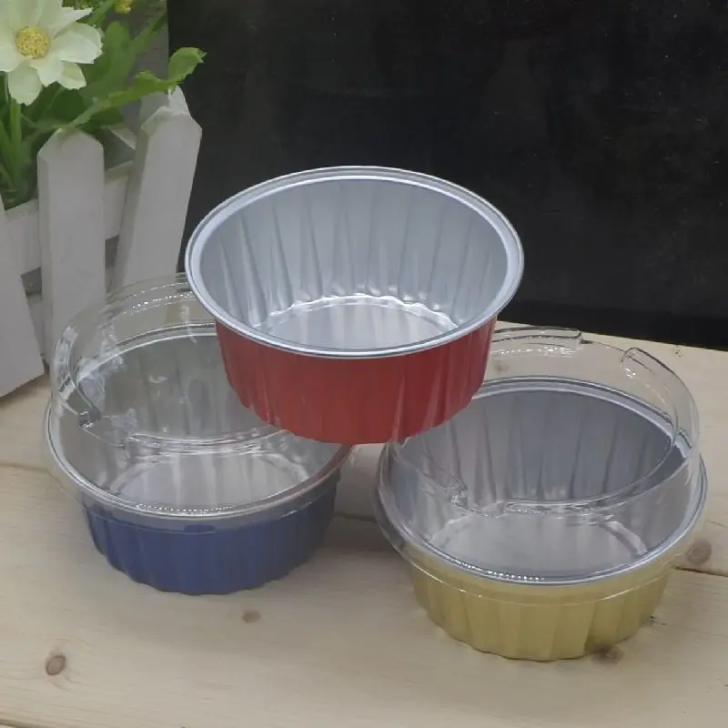 Cup+Cap+Spoon Resistance To Baked Aluminum Foil Cake Baking Mould