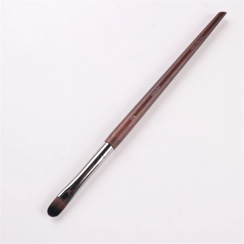 

Brand Small Concealer Brush #174 Natural Wood Professional Straight Fiber Flat Precision Concealer Makeup Brush