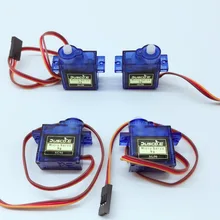Wholesale 5pcs lot SG90 9G Micro Servo Motor For Robot 6CH RC Helicopter Airplane Controls For