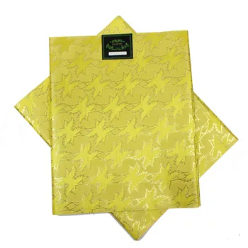 

Nigerian gele headtie african SEGO HEADTIE 2pcs/set High Quality used for party Free shipping YELLOW SL-1540