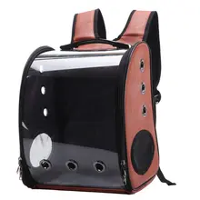Рюкзак для кошек переносные дорожные сумки для домашних животных маленькая собака с прозрачным пространством Подушка-коврик для походов в лагерь