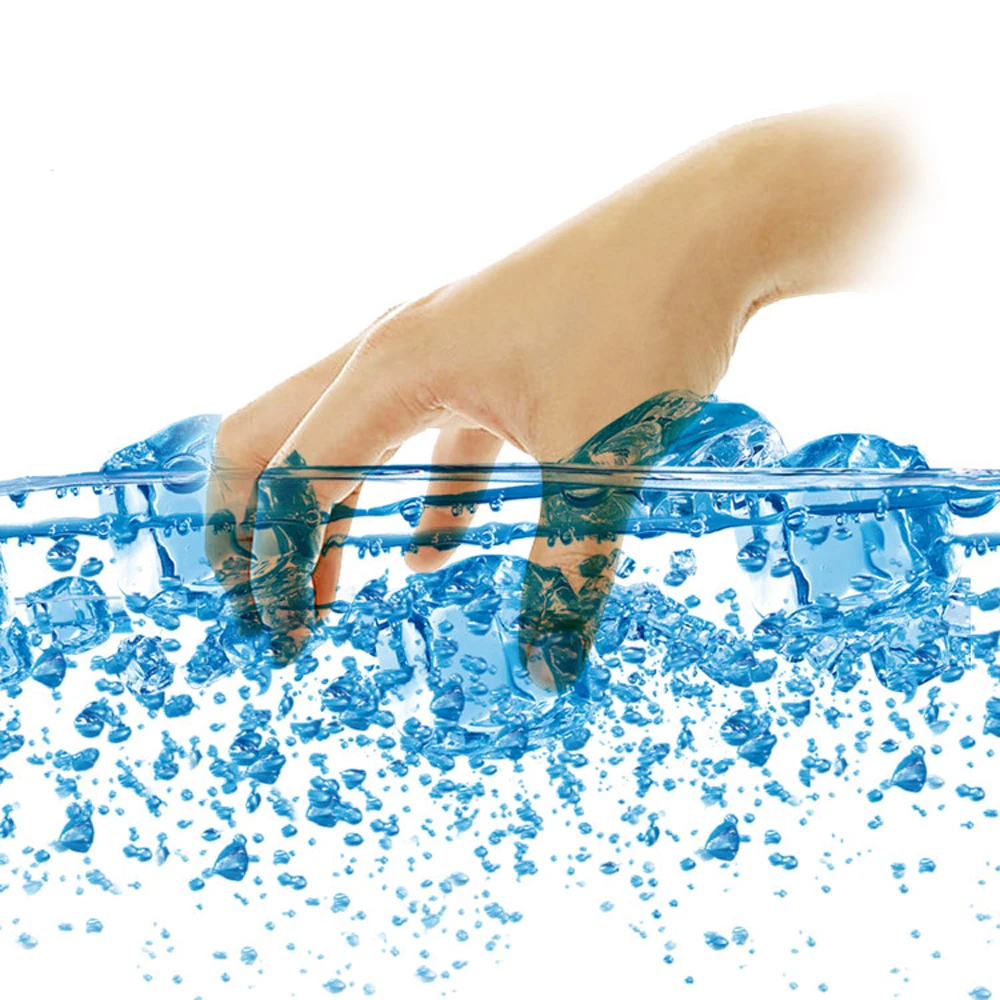 Новейший волшебный трюк воды изменения ледяные Замороженные руки крупным планом воды крупным планом трюки прозрачные магические реквизит