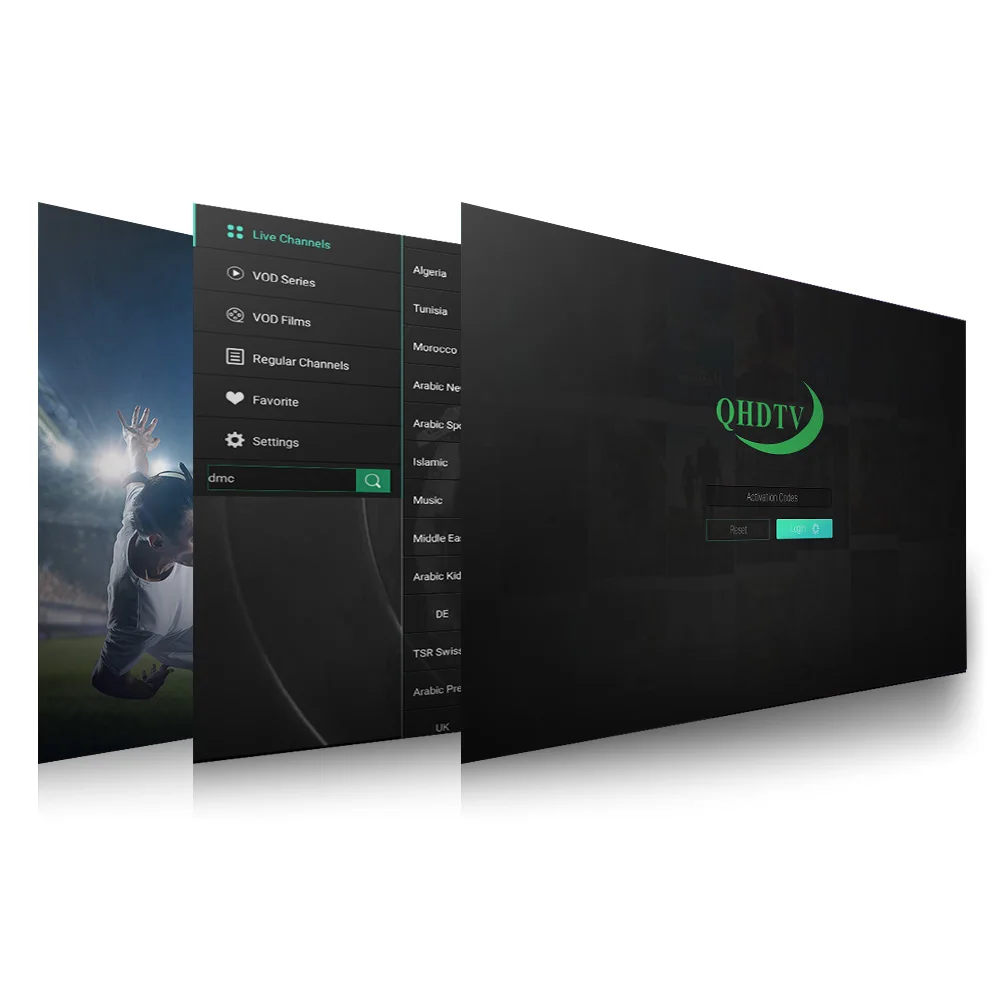 1 Year IPTV Mu3 France Arabic QHDTV Code IPTV Arabic Belgium Netherlands for Android TV box Mag25X Enigma2 M3u IPTV Subscription