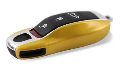 2 шт. автомобильный чехол для дистанционного ключа для Porsche Panamera Carman Macann Bobst Cayenne 911 970 981 991 92A автомобильные аксессуары - Название цвета: Фиолетовый