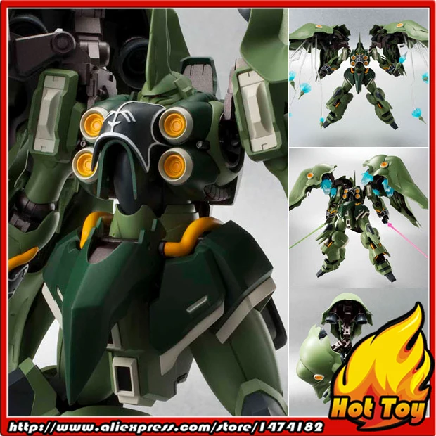 100% Оригинальная фигурка BANDAI Tamashii робот духи № 157 кшатрия из Mobile Suit Gundam|gundam unicorn|action