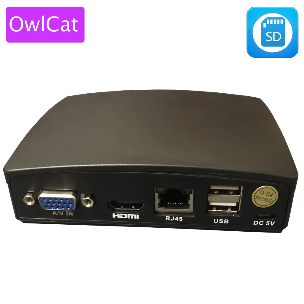 Камера видеонаблюдения OwlCat NVR 4 канала 1080P супер мини камера канальный