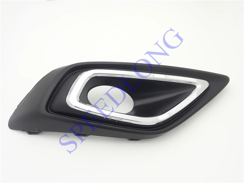 

1 PC RH Front bumper fog lamp bezel fog light cover for HONDA JADE 2014-2016