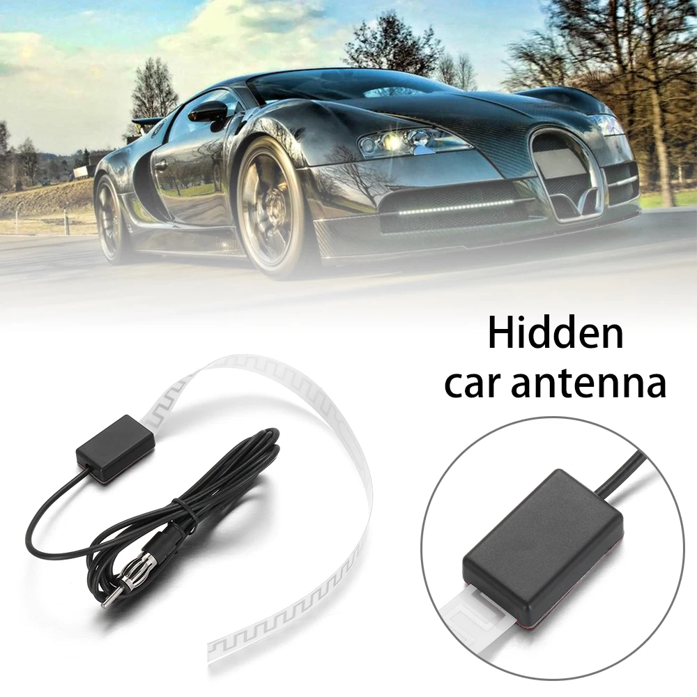 

Hidden Car Antenna Radio AM/FM DC 12V Signal Reception Amp Amplifier Booster Electronic Replacement Parts