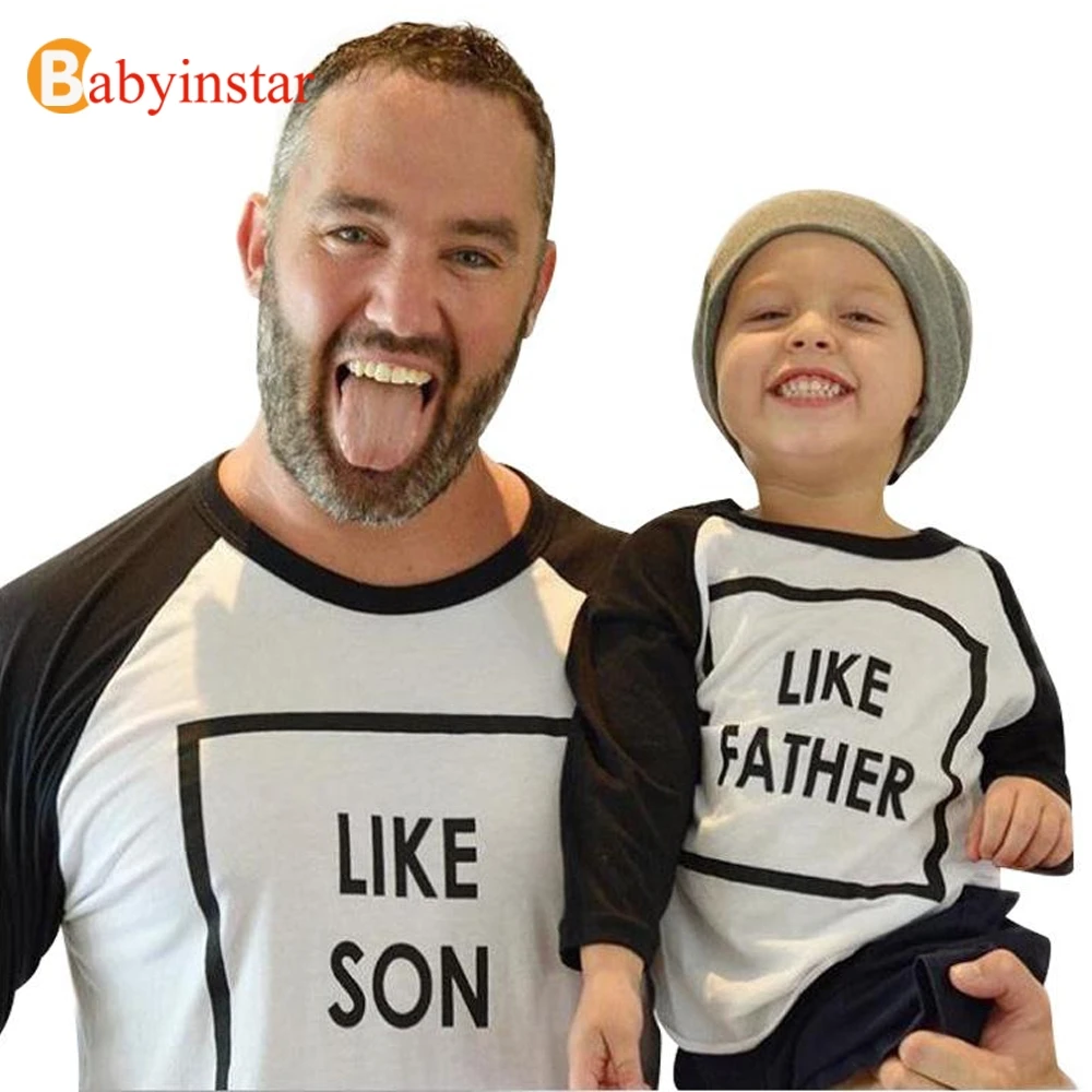Babyinstar Father Son Matching Clothes 