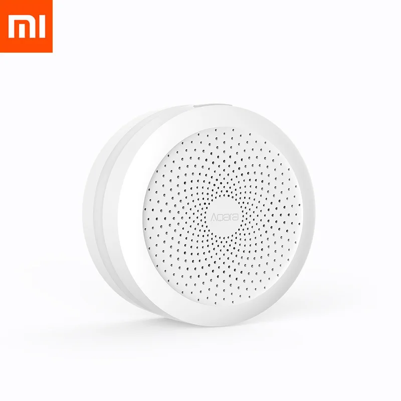 

[HOT]Original Xiaomi Mijia Aqara Hub Gateway with Led night light Smart work with For Apple Homekit International Edition
