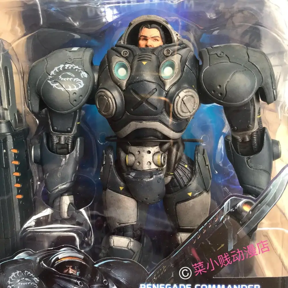 NECA Герои шторма Raynor ПВХ экшн фигурка Коллекционная модель игрушка|Игровые