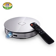 Everyone Gain A8S 3D Projector 1080P Video Full HD DLP Pico Projetor 12000mAh Projetor Android 6.0 WiFi BT 4k Video Projector
