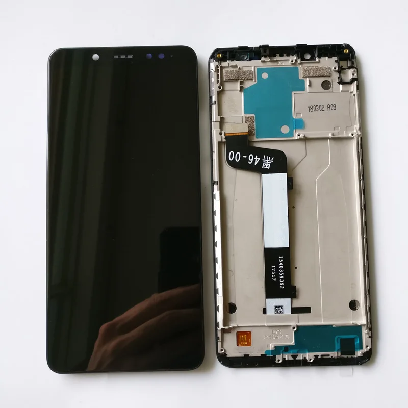 

5.99" Redmi Note 5 Pro LCD Screen Touch Digitizer Replacement with Frame White/Black 1080 x 2160 for Xiaomi Redmi Note 5 Pro LCD