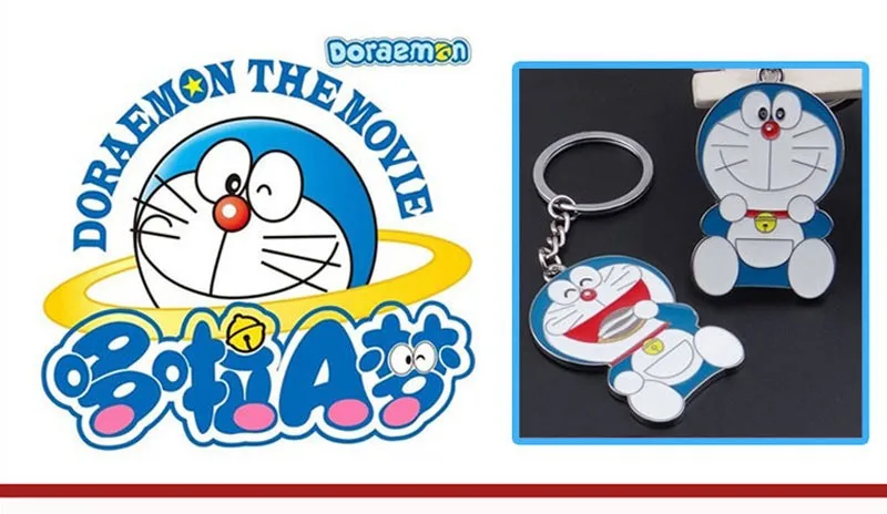Высокое качество Новинка милый Doraemon аниме брелок для ключей живые брелоки животные сумка цепь аксессуары ювелирные изделия подарок