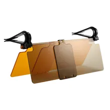 Автомобильный солнцезащитный козырек день и ночь двойной козырек очки универсальное тонированное ветровое стекло расширитель для вождения, с козырьком