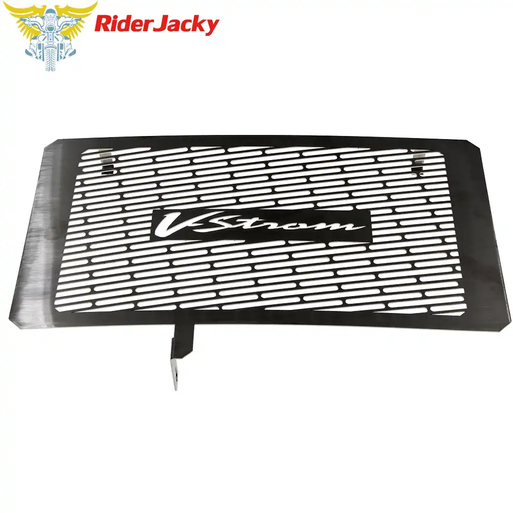 For Suzuki DL650 V-STROM 650 VSTROM DR650S 2013-2019 Radiator Grille Guard Stainless Steel Protector Cover Motor bike
