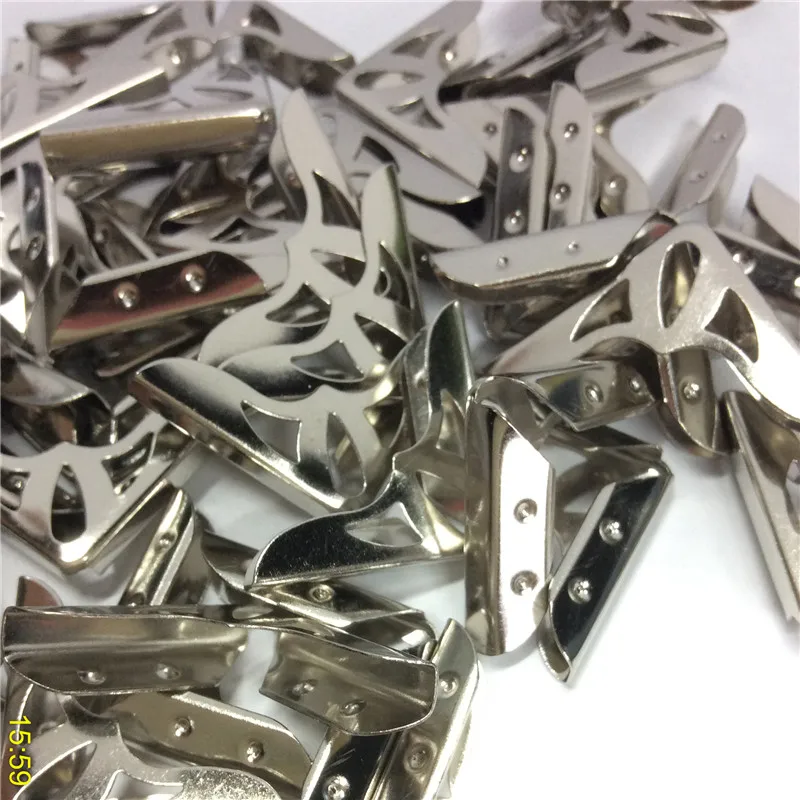 

1000PCS Silver Tone 3.1x1.6cm Corners Protectors Book Scrapbooking Albums Hollow Style
