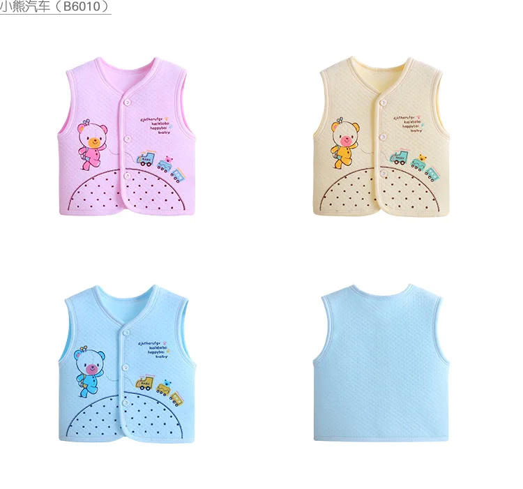 Жилеты для малышей; Одежда для новорожденных; куртка для маленьких мальчиков и девочек; детская одежда; зимние детские жилеты; хлопковая теплая верхняя одежда с животными; жилет