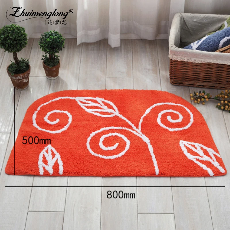 Bathroom Kitchen Carpet Toilet Rug Slip resistant Absorbent Mat Toilet